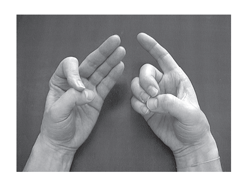 Mudry, proste gesty dłoni