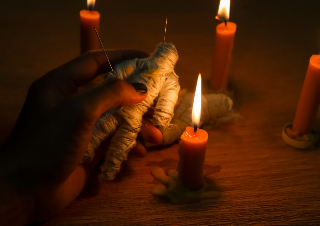 jak odwołać przekleństwo? laleczka voodoo